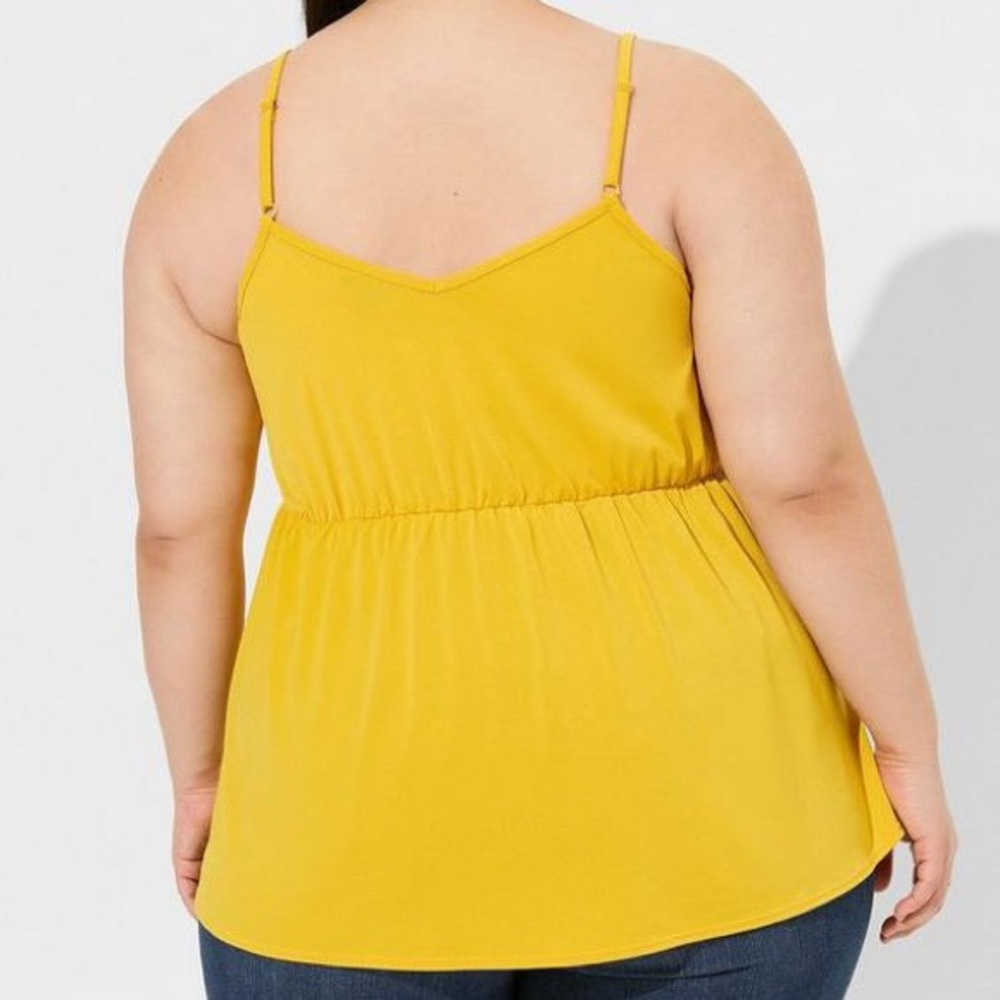 NWT! TORRID golden rod yellow soft tank top, 3X. - Picture 7 of 7